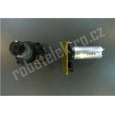 Motorek s plastovou převodovkou